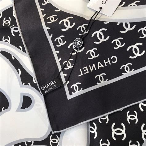 chanel scarf authenticity|authentic chanel scarf.